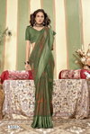 Kizza Vol 7 By Vallabhi Shimmer Georgette Printed Daily Wear Sarees Suppliers In India